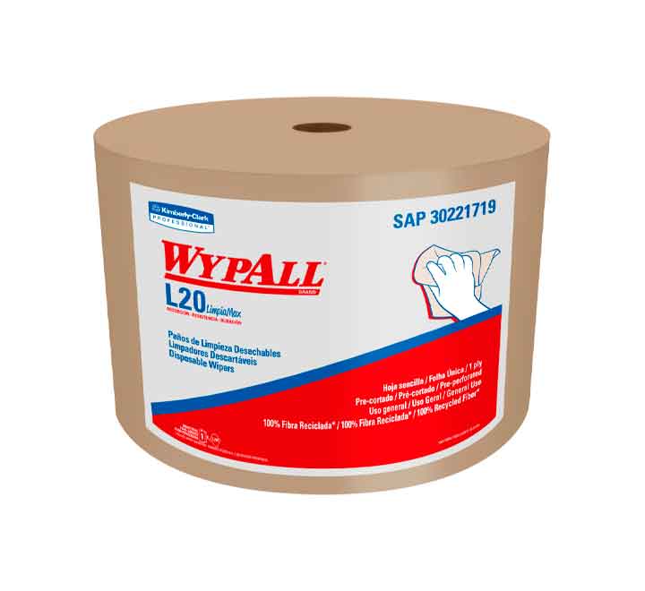 Limpión descartable WypAll® L20 Rollo Jumbo